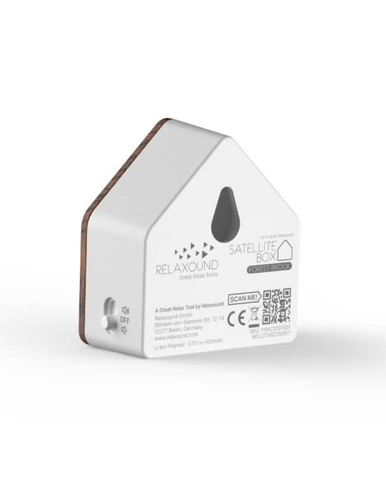 Zwitscherbox Satellitebox Forest brook wood