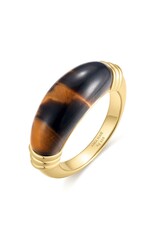Ania Haie Ring - Gold tiger evy statement