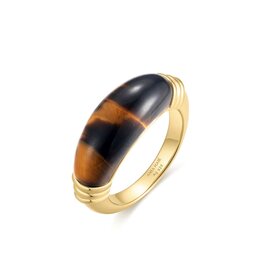 Ania Haie Ring - Gold tiger evy statement