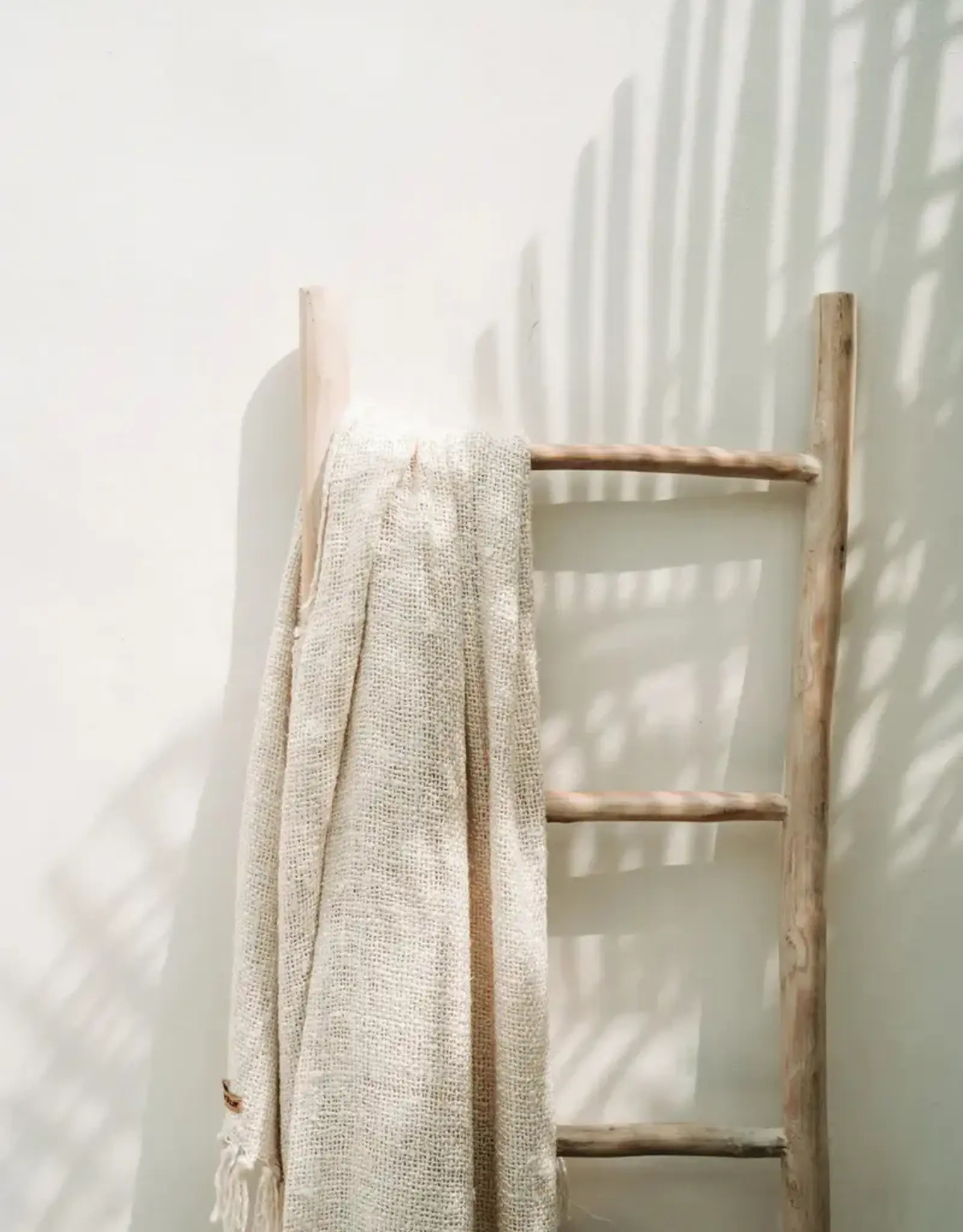 Bazar Bizar Plaid - S'il vous plaid - white 130x170cm