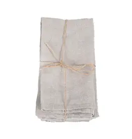 Servet - Linnen beige (set of 4)