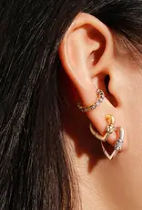 Ania Haie Oorbel - mini heart clasp