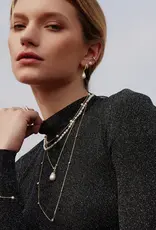 Ania Haie Oorbellen - Sparkling duet mixed shell - goud