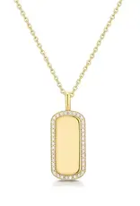 Ania Haie Ketting - sparkling tag - goud