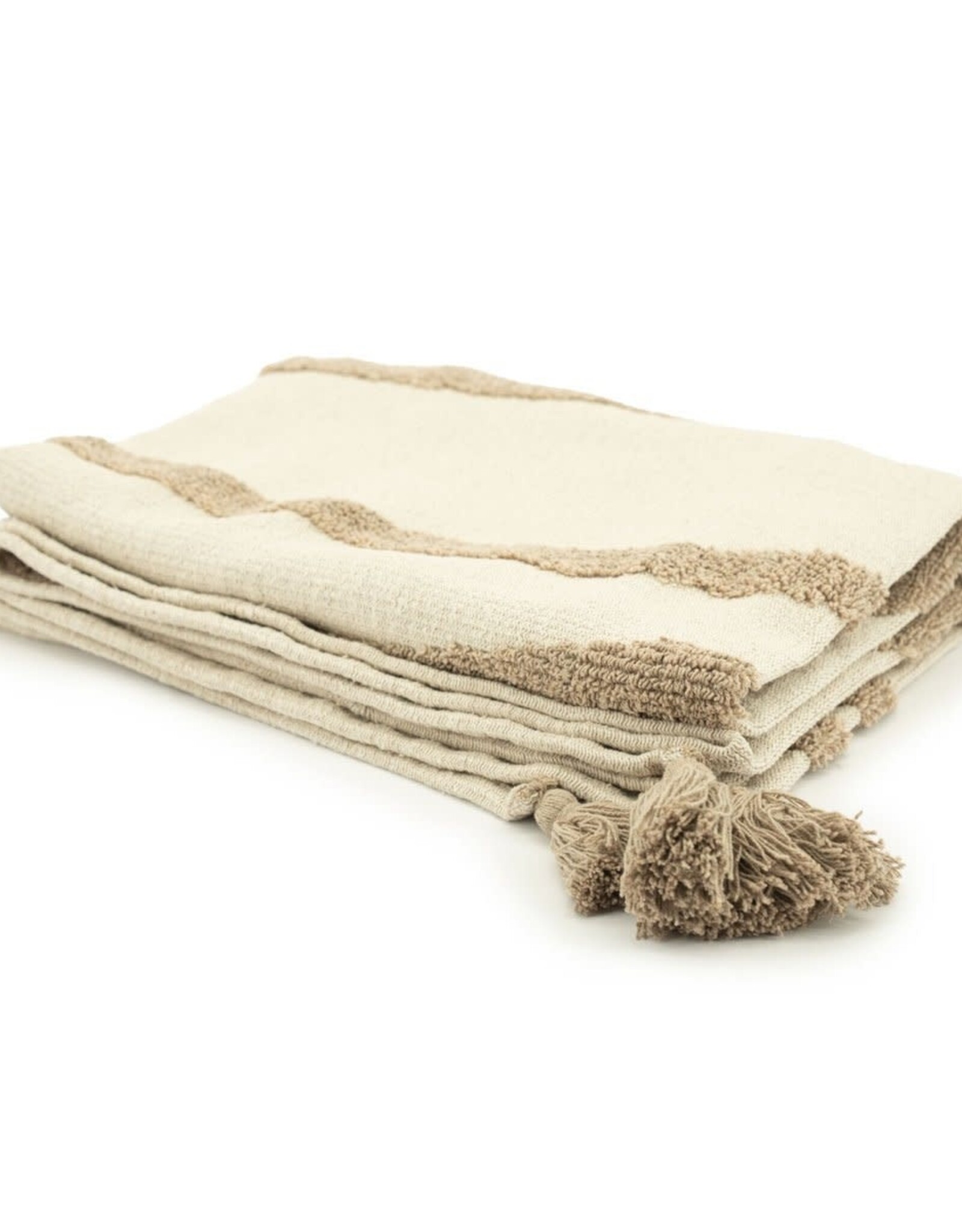 Plaid - Majani - taupe 170x130cm