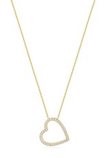 Ania Haie Ketting - Heart - goud