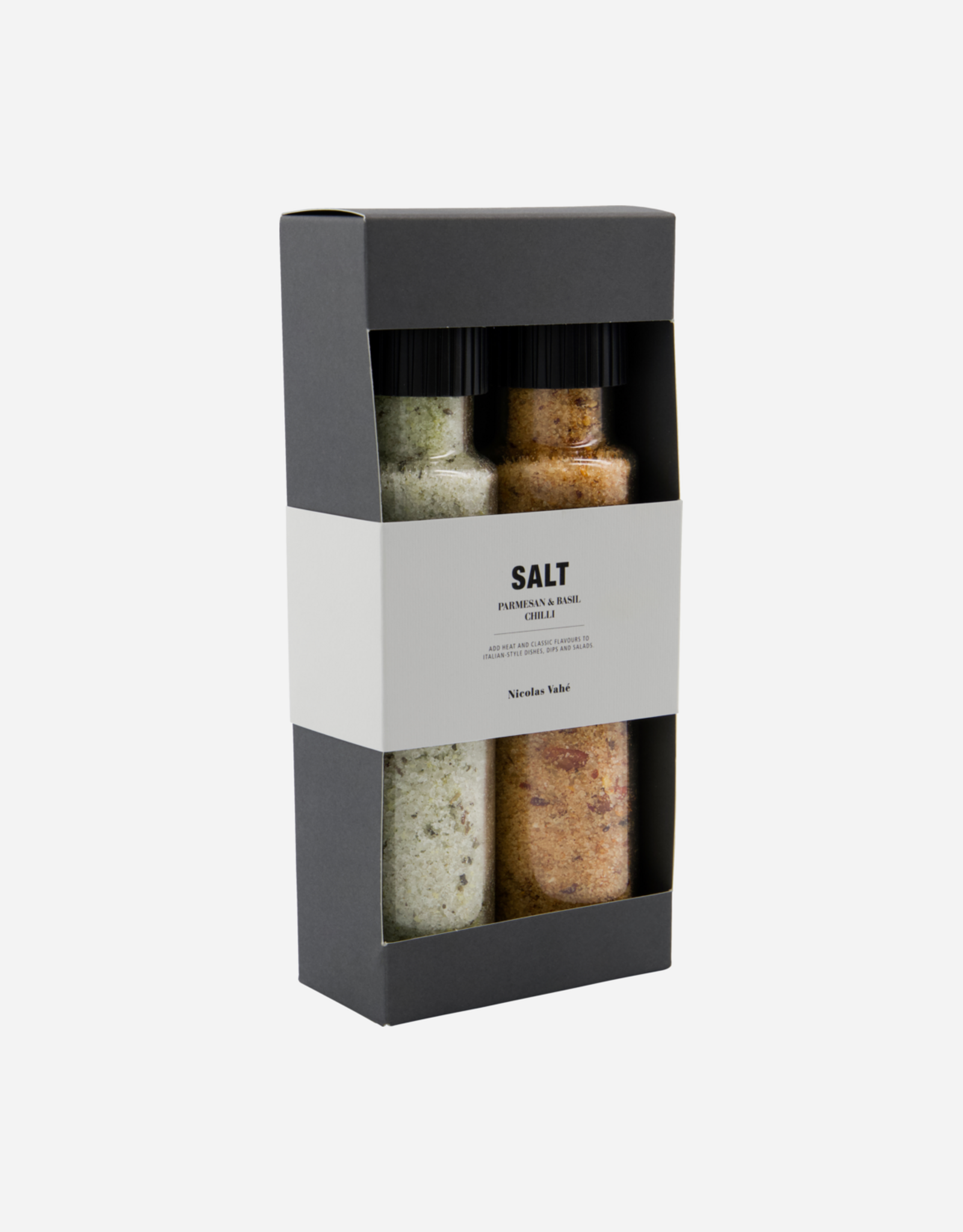 Nicolas Vahé Giftbox - Parmesan & basil - salt & chilli