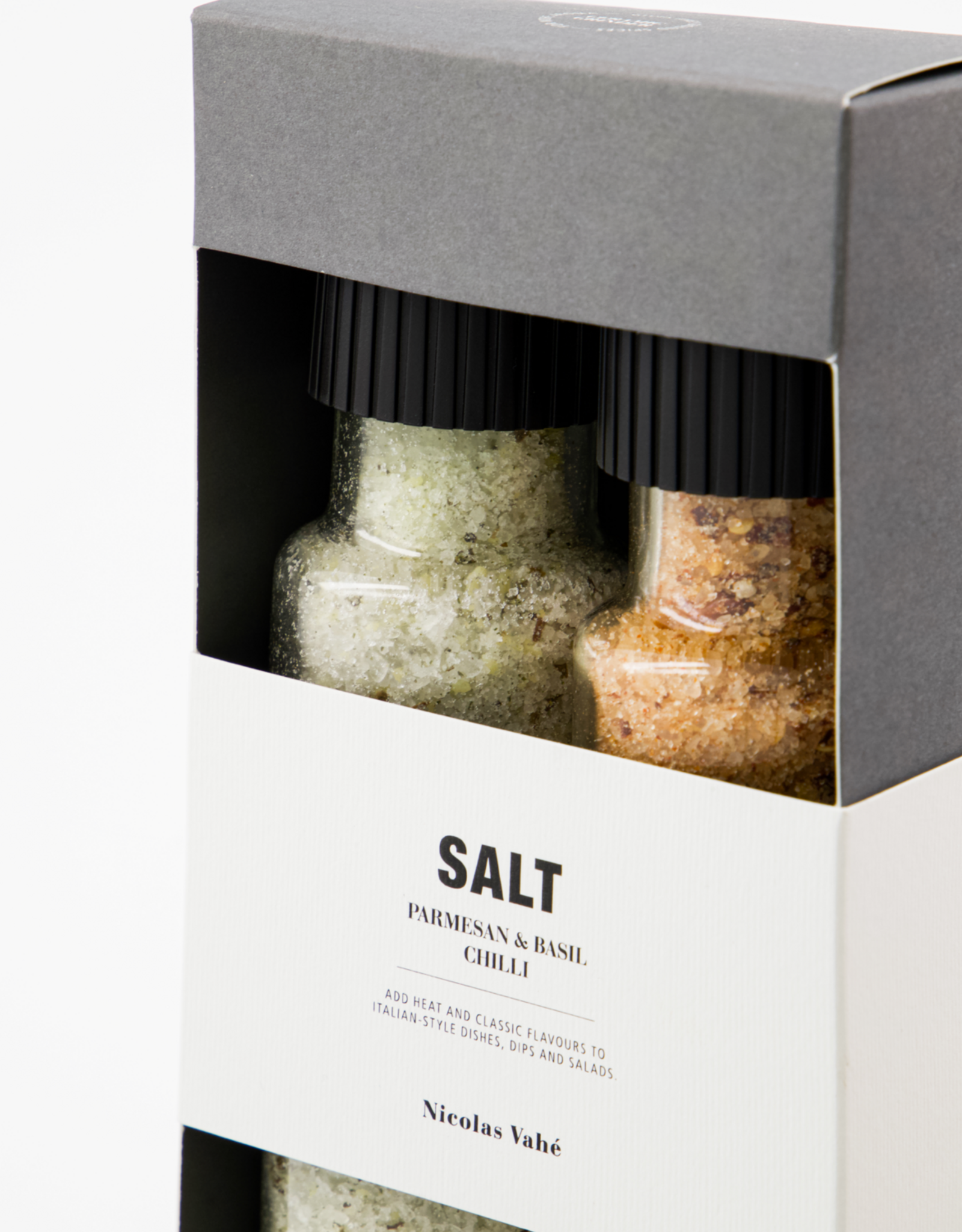 Nicolas Vahé Giftbox - Parmesan & basil - salt & chilli