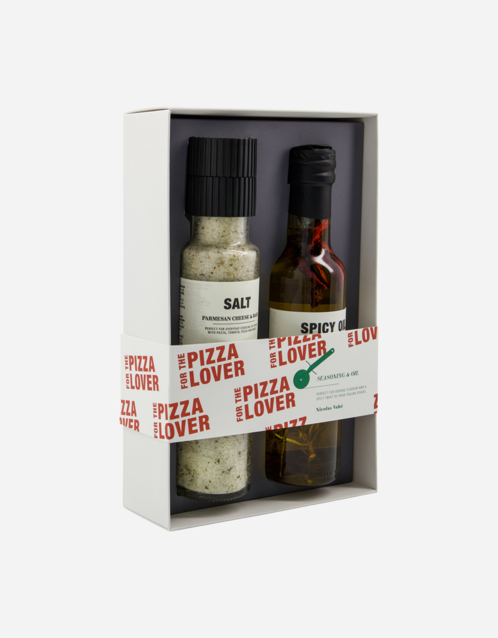 Nicolas Vahé Giftbox Pizza kit - seasoning & oil