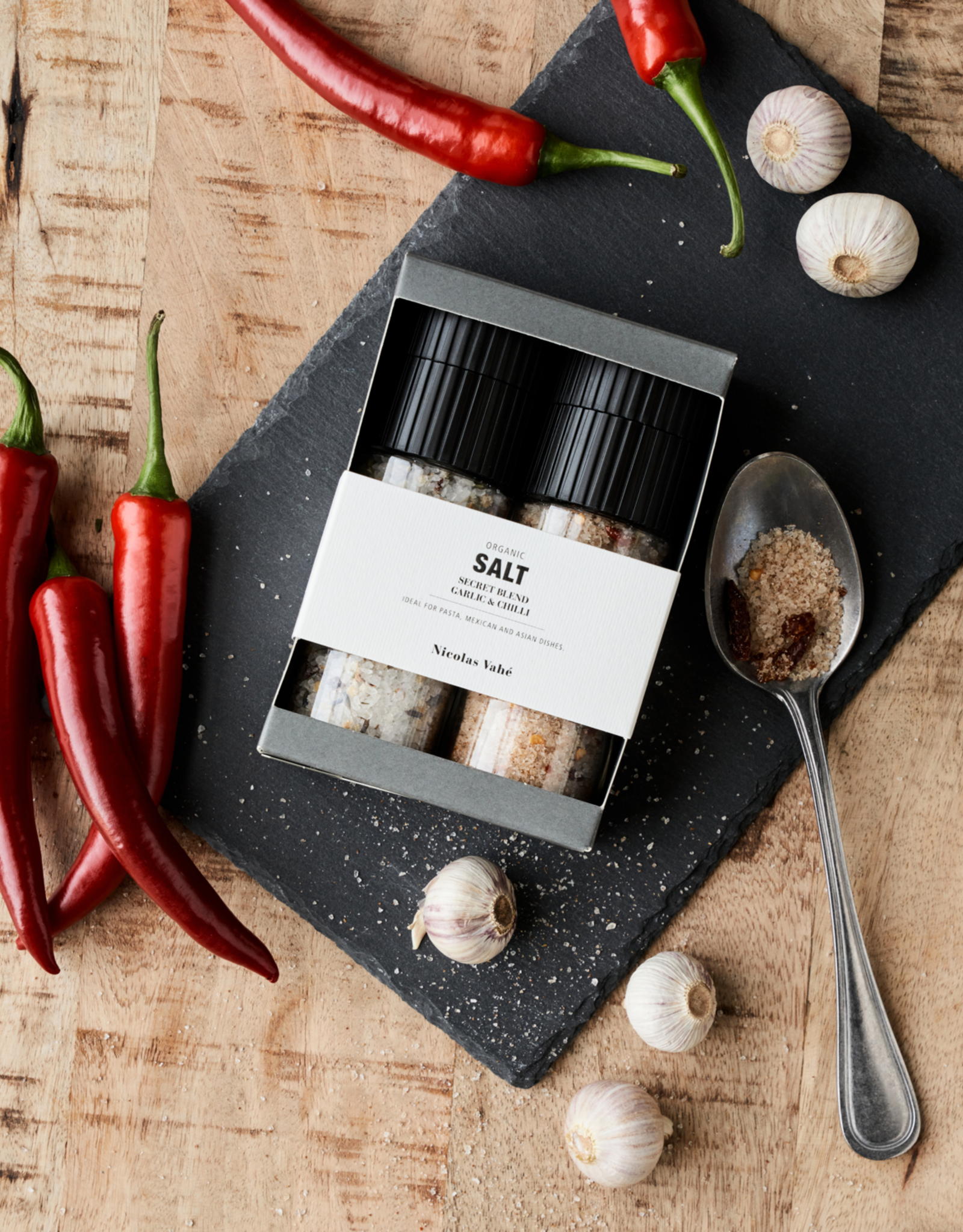 Nicolas Vahé Giftbox - Organic secret blend & salt garlic & red chilipepper