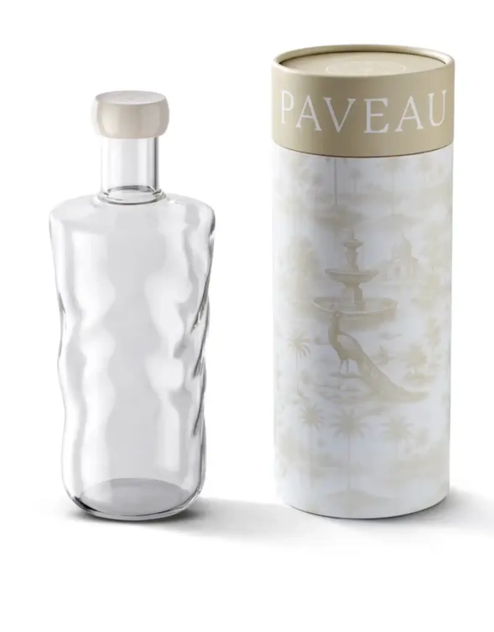 Paveau Waterfles - Wave  - transparant  0,75l