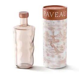 Paveau Waterfles - Glow - Terracotta - wave  0,75l