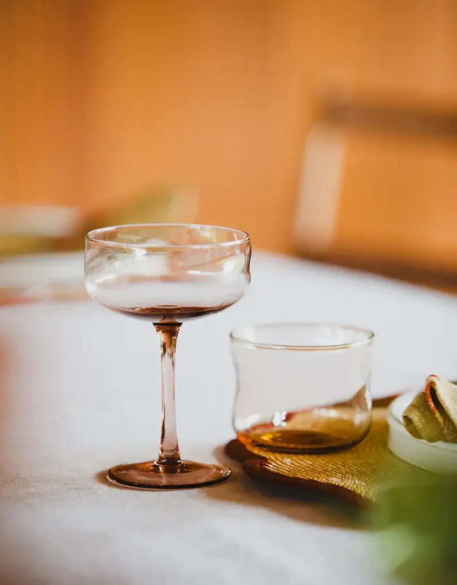 Paveau Waterglas - Glow small terracotta