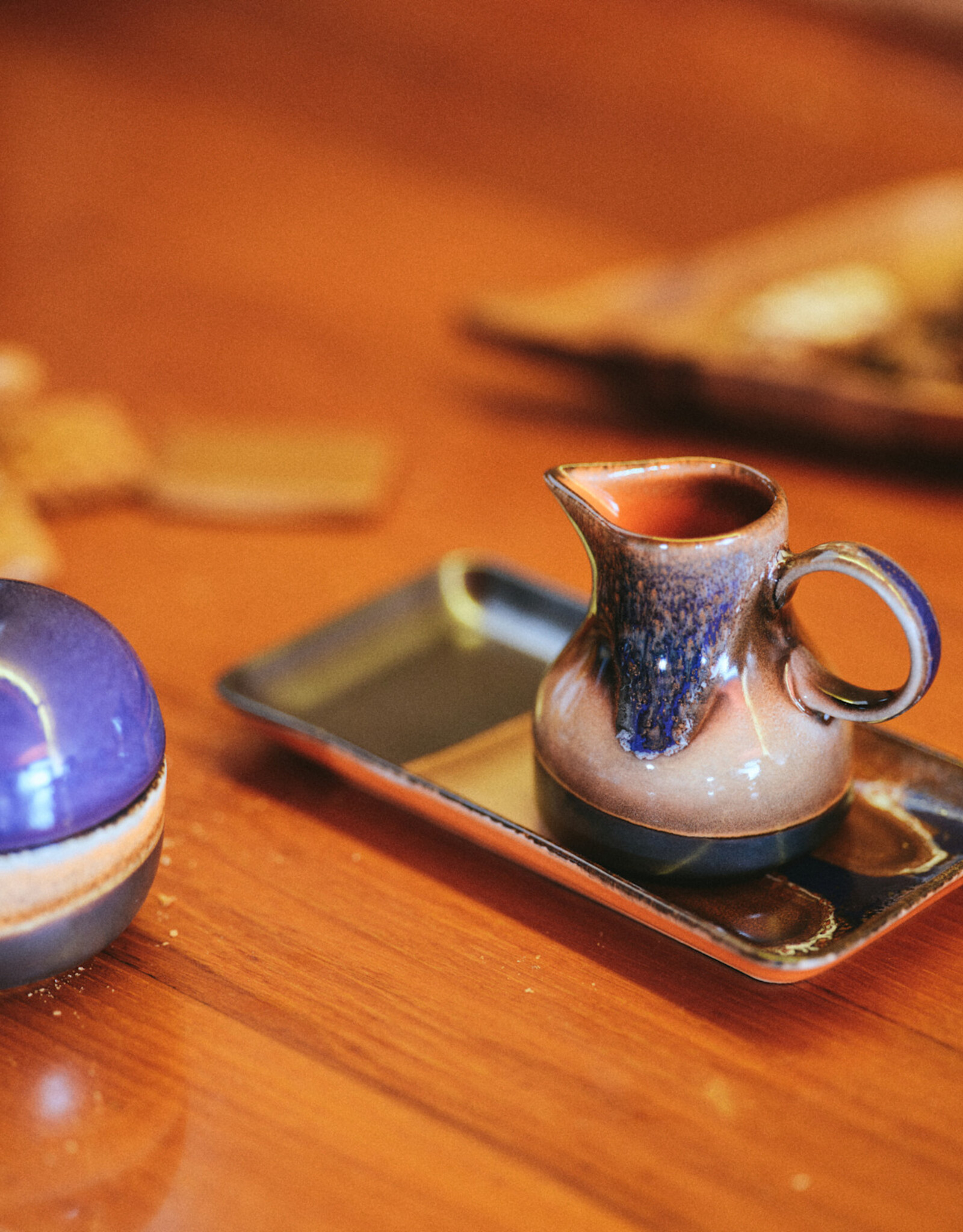 HKliving Trays 70s ceramics - 24 hours (set of 2)