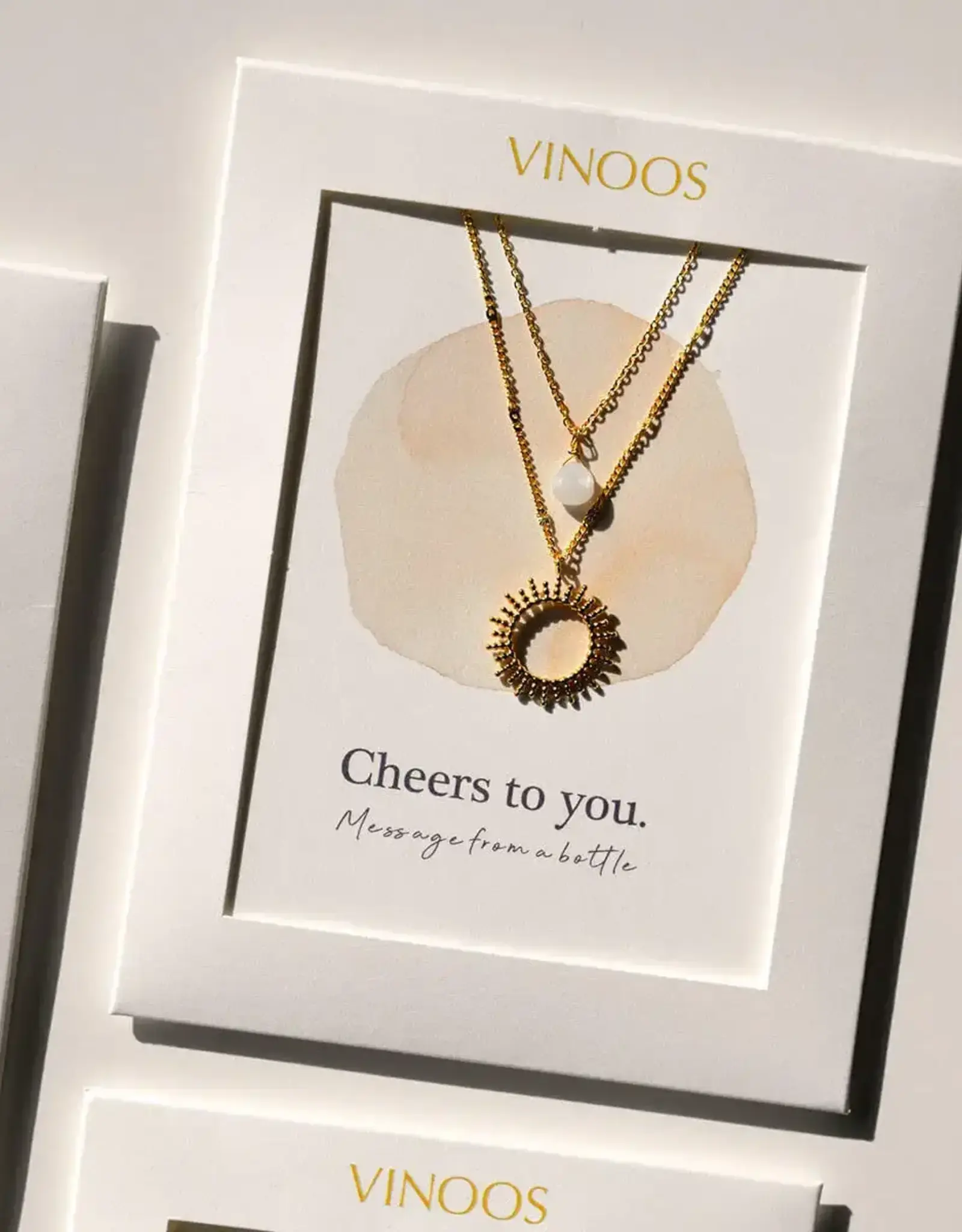 vinoos Ketting Zon  creme – Cheers to you