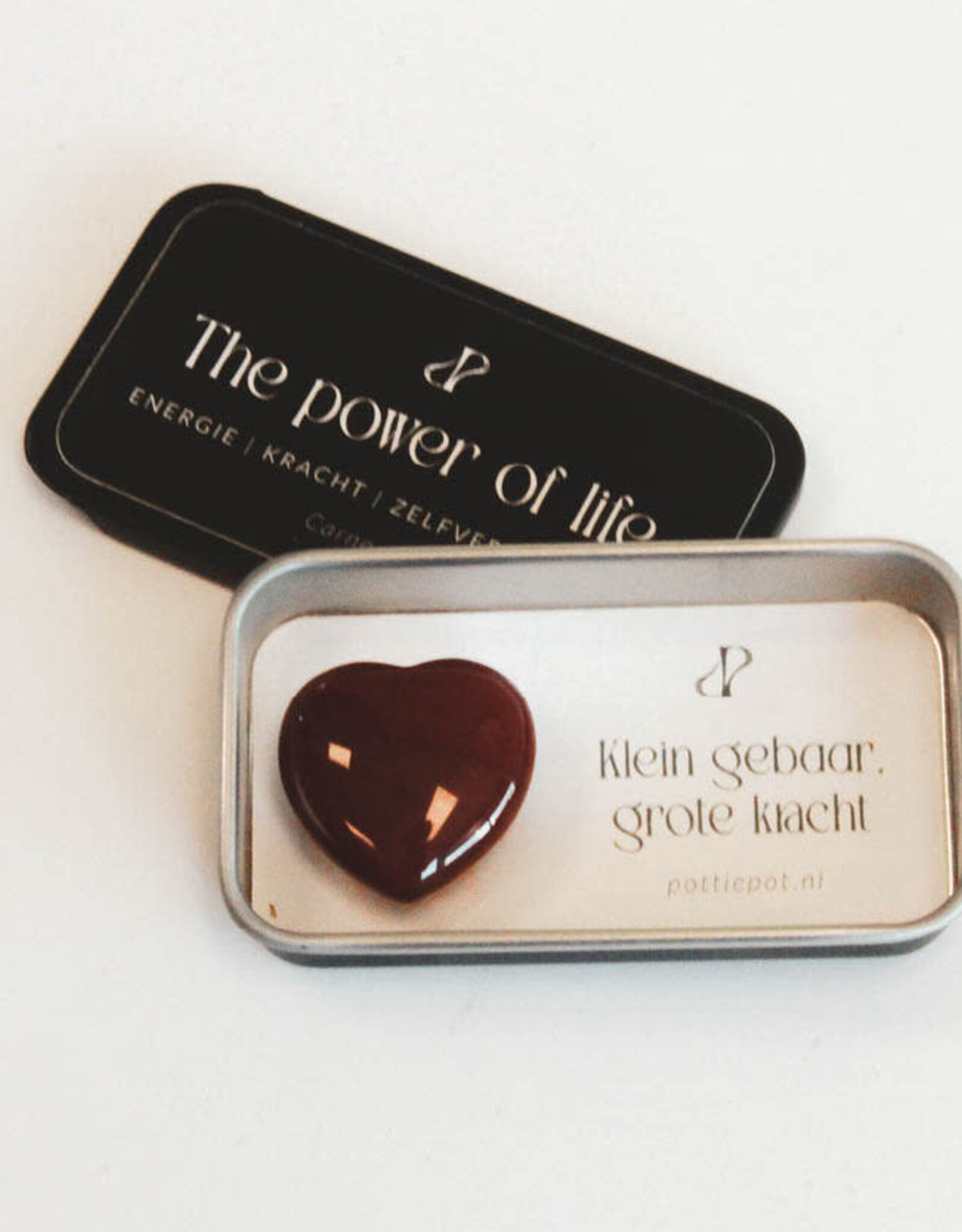 Pottie Pot Geluksblikje - The power of life