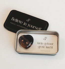 Pottie Pot Geluksblikje - Believe in yourself