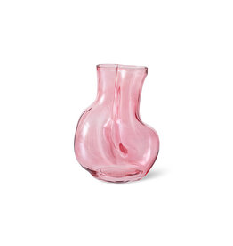 HKliving Vaas - Gleam Glass  roze M