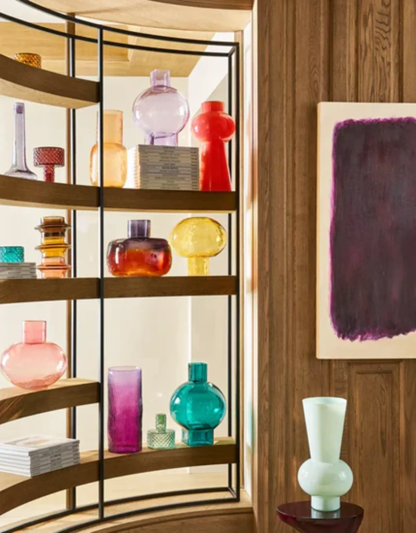 Urban Nature Culture Theelichthouder  - Belo goud oranje