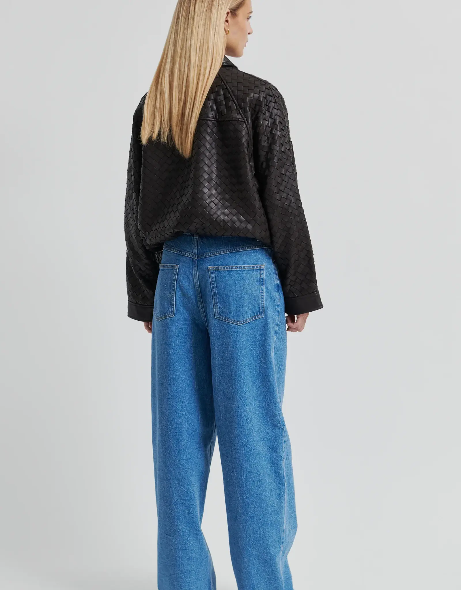 Second female Vermont - leren jas - M