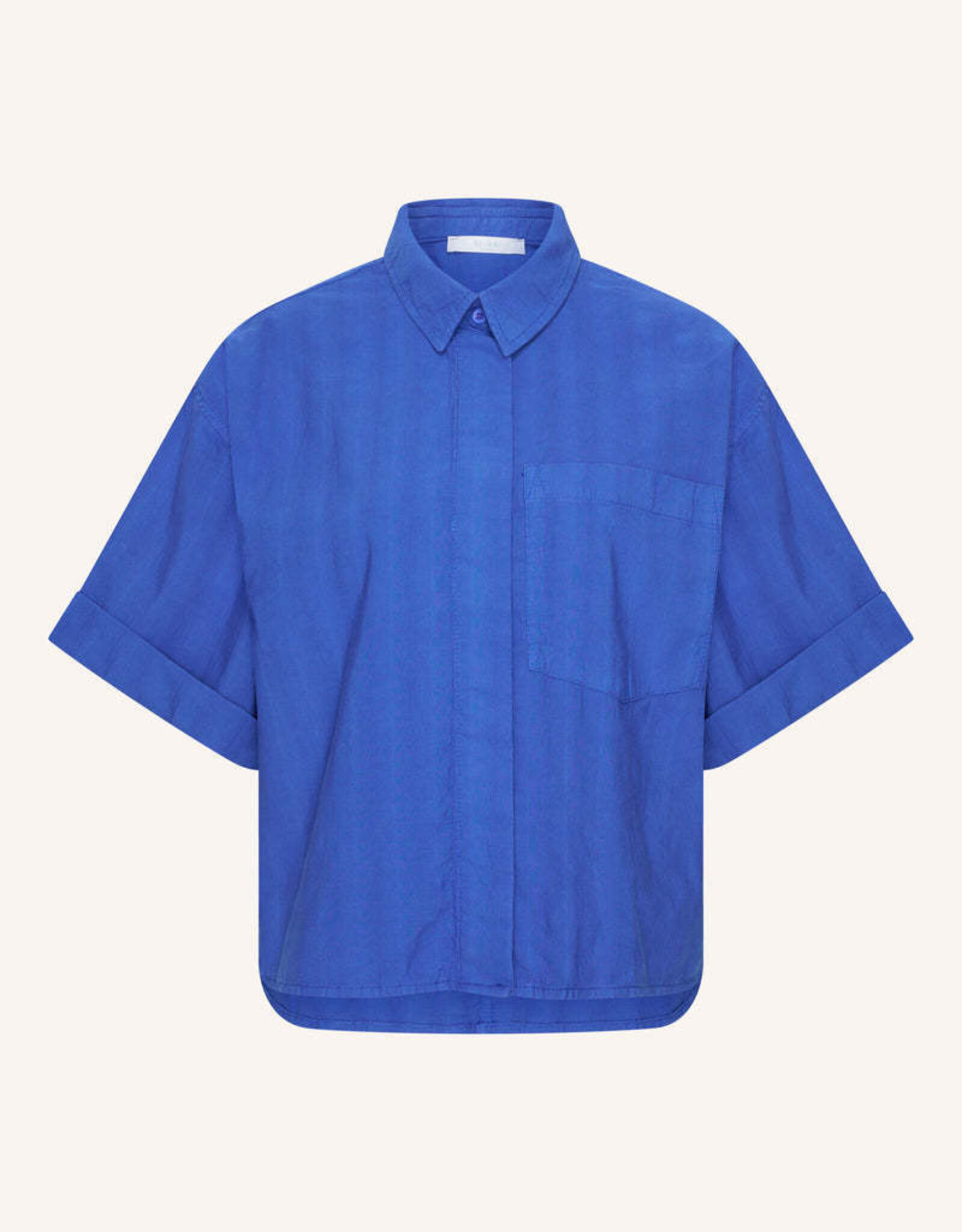 By-bar Blouse - Novi blauw