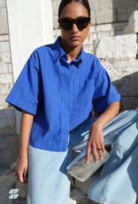 By-bar Blouse - Novi blauw