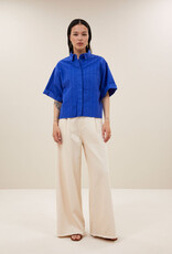 By-bar Blouse - Novi blauw