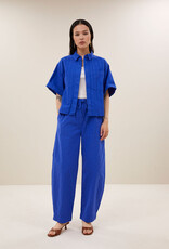 By-bar Blouse - Novi blauw