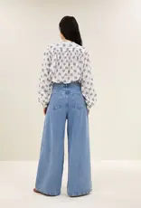 By-bar Blouse - Nykla oase blauw