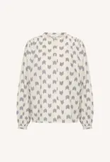 By-bar Blouse - Nykla oase blauw