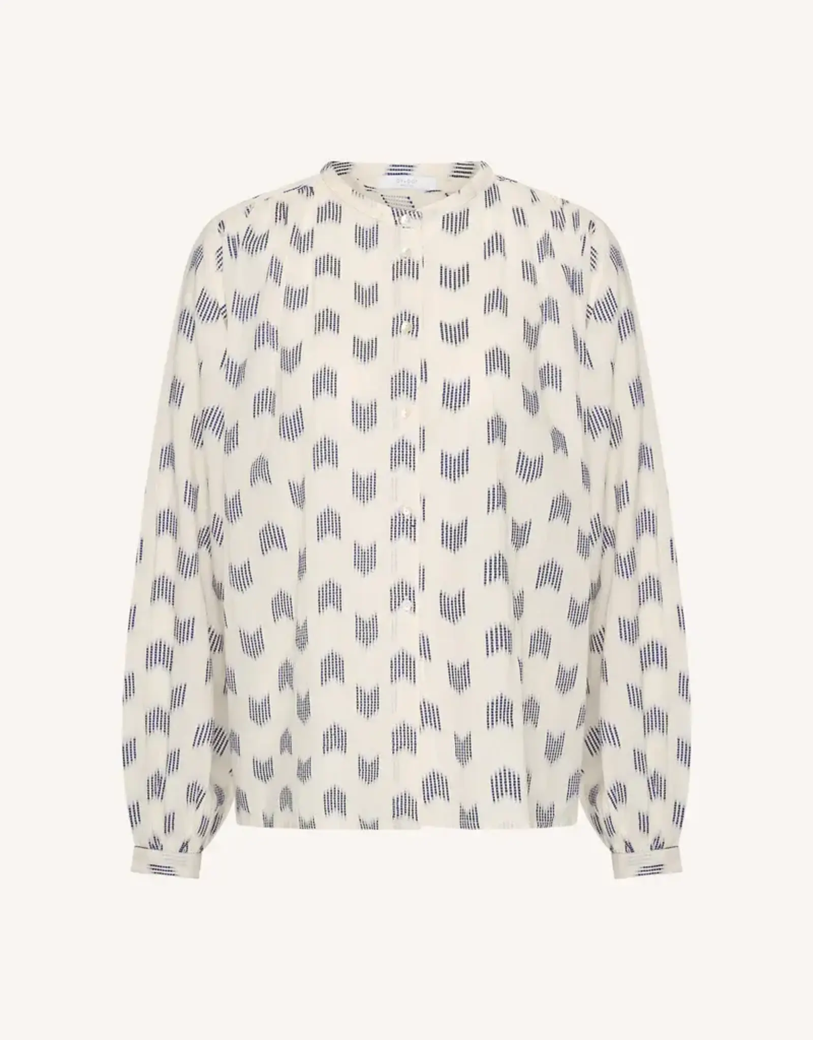 By-bar Blouse - Nykla oase blauw