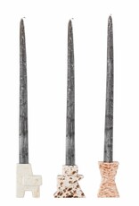 Bloomingville Blanchard kandelaar, natuur, steengoed