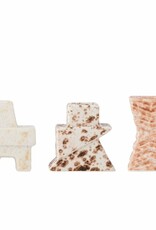 Bloomingville Blanchard kandelaar, natuur, steengoed