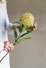 Bloomingville Kunstbloem - Naaldbloemstengel, geel,