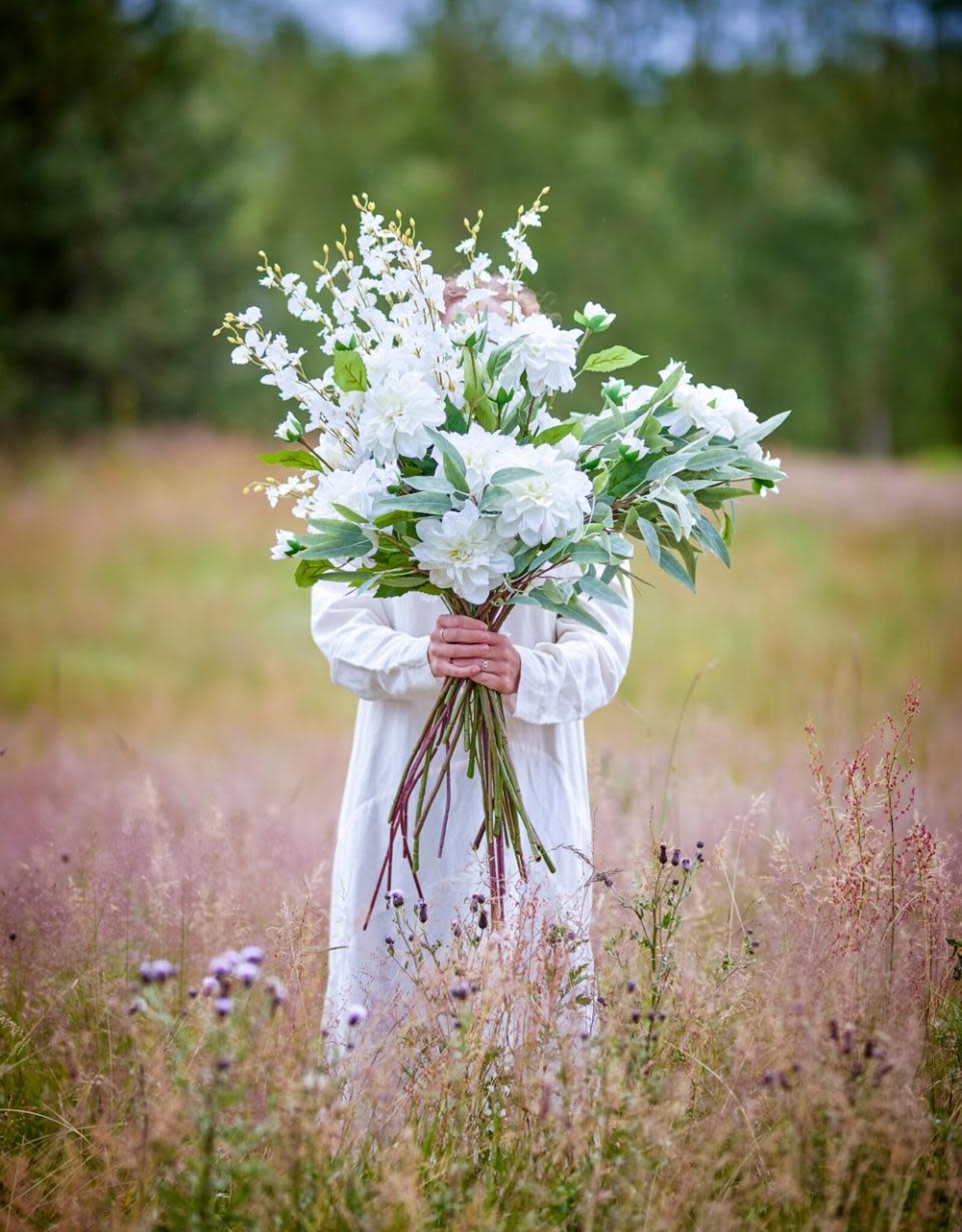 Bloomingville Kunstbloem - Eucalyptusstengel, groen H101