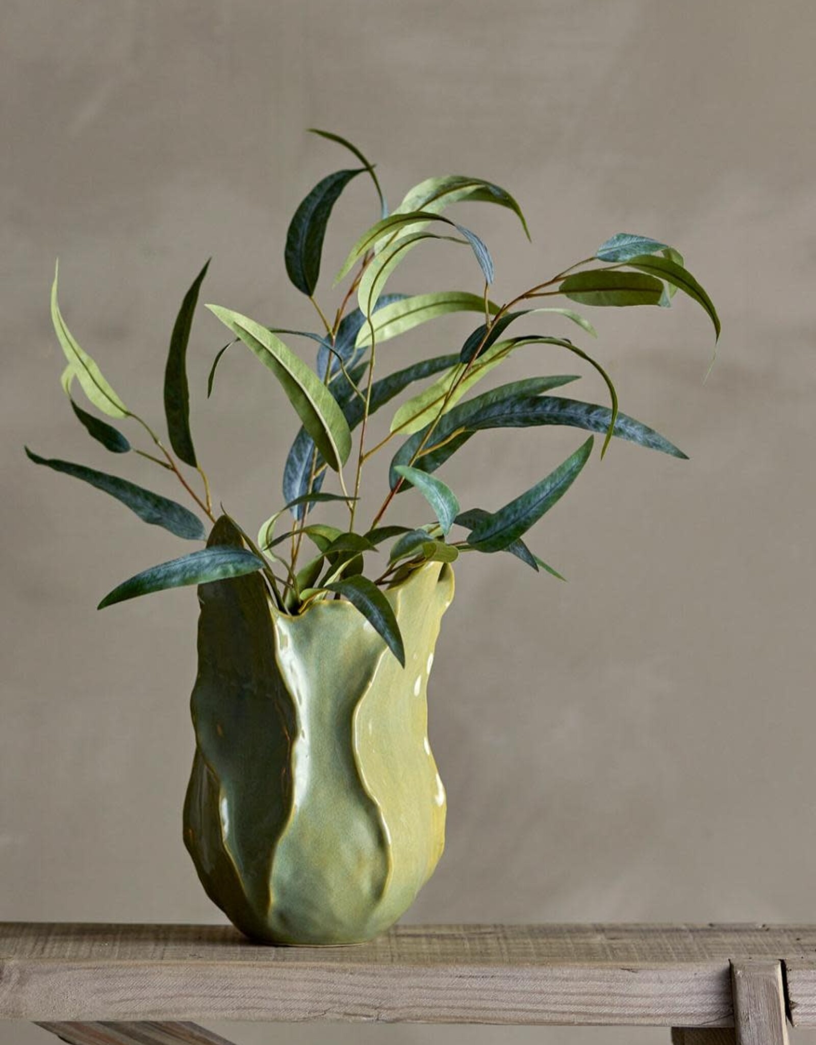 Bloomingville Kunstbloem - Eucalyptusstengel, groen H101