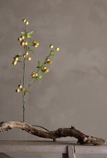 Bloomingville Kunstbloem - Meidoorntak geel