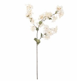 Bloomingville Kunstbloem - Mirtestengel, wit