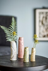 Bloomingville Vaas - Tempel bruin, aardewerk (set of 3)