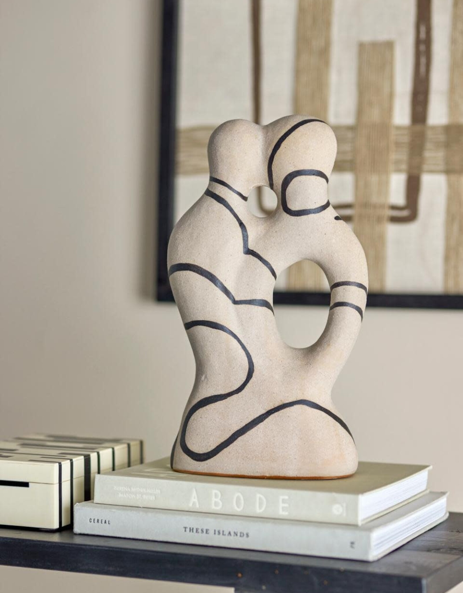 Bloomingville Object - Deco natuur steengoed