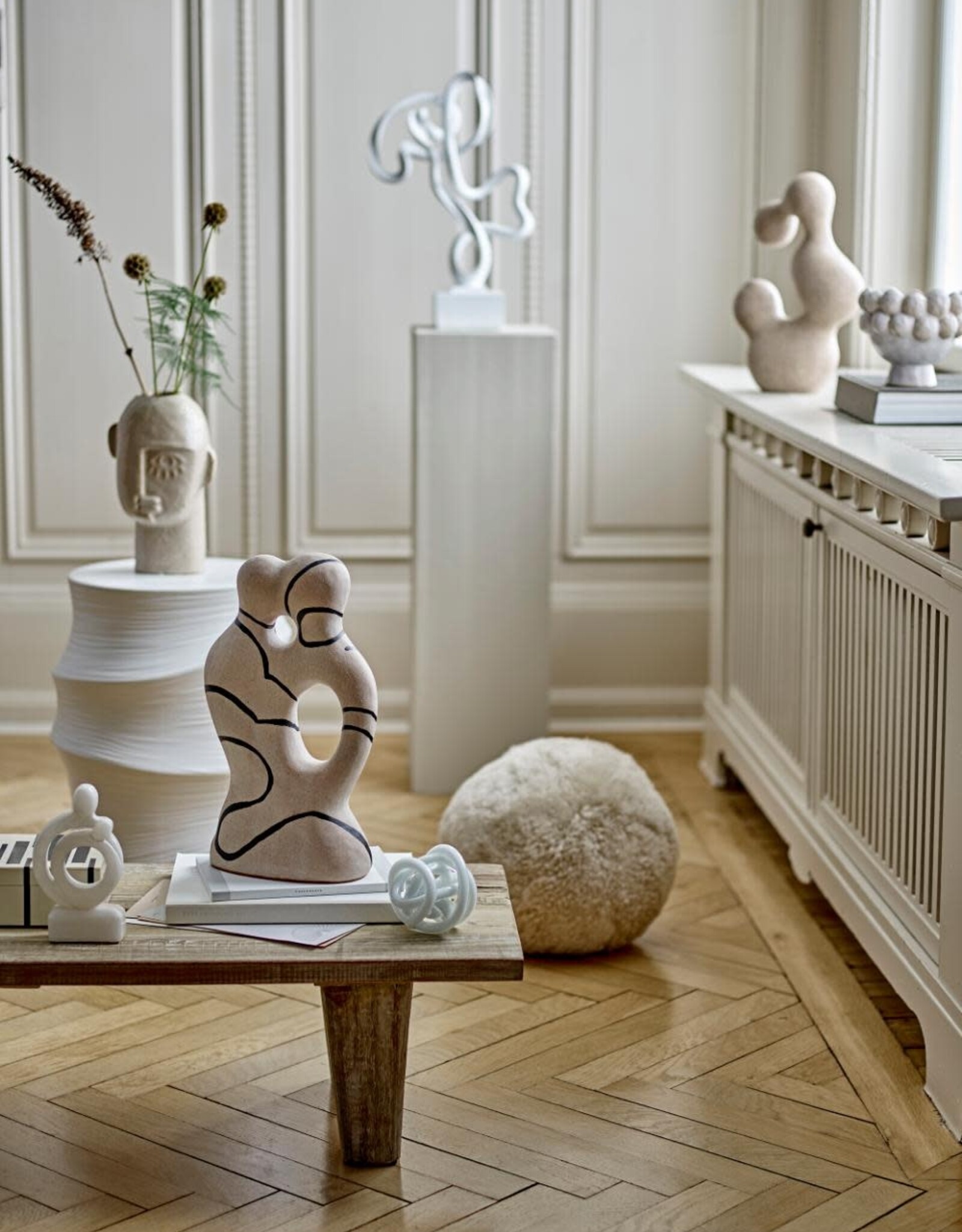 Bloomingville Object - Deco natuur steengoed