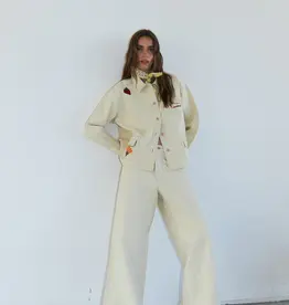 Lollys Laundry Broek - FloridaLL - Creme XL