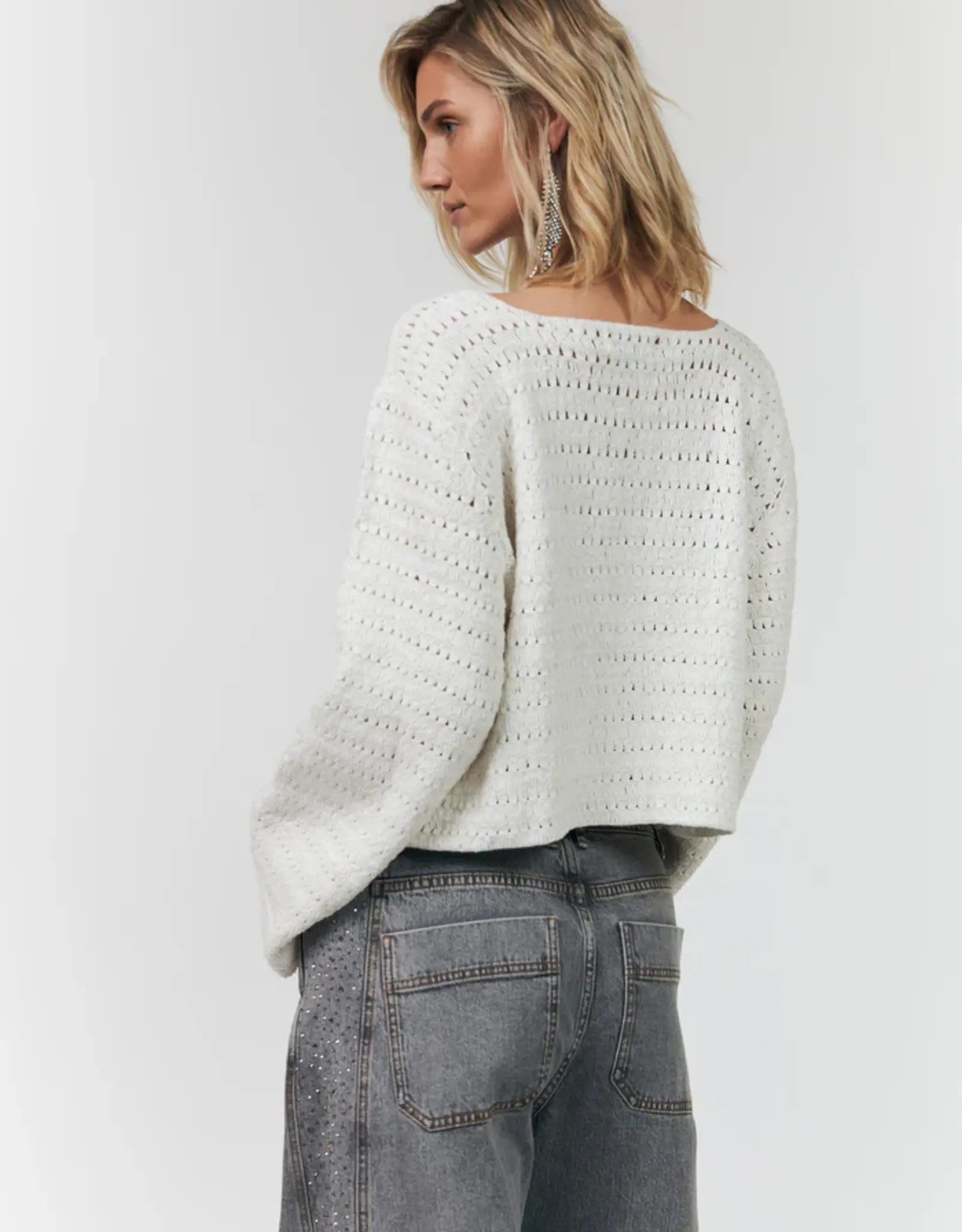 Lollys Laundry Trui - Noelle Creme