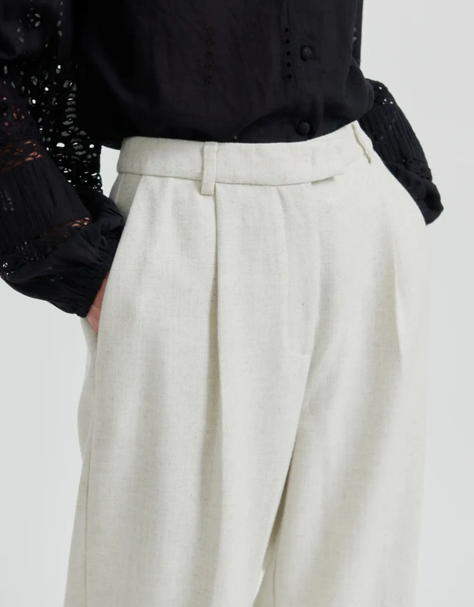 Second female Broek - Rosaria off white