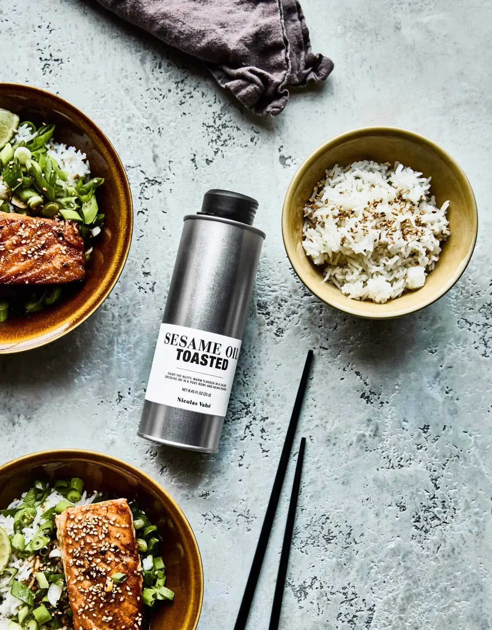 Nicolas Vahé Sesame oil, toasted , 25cl