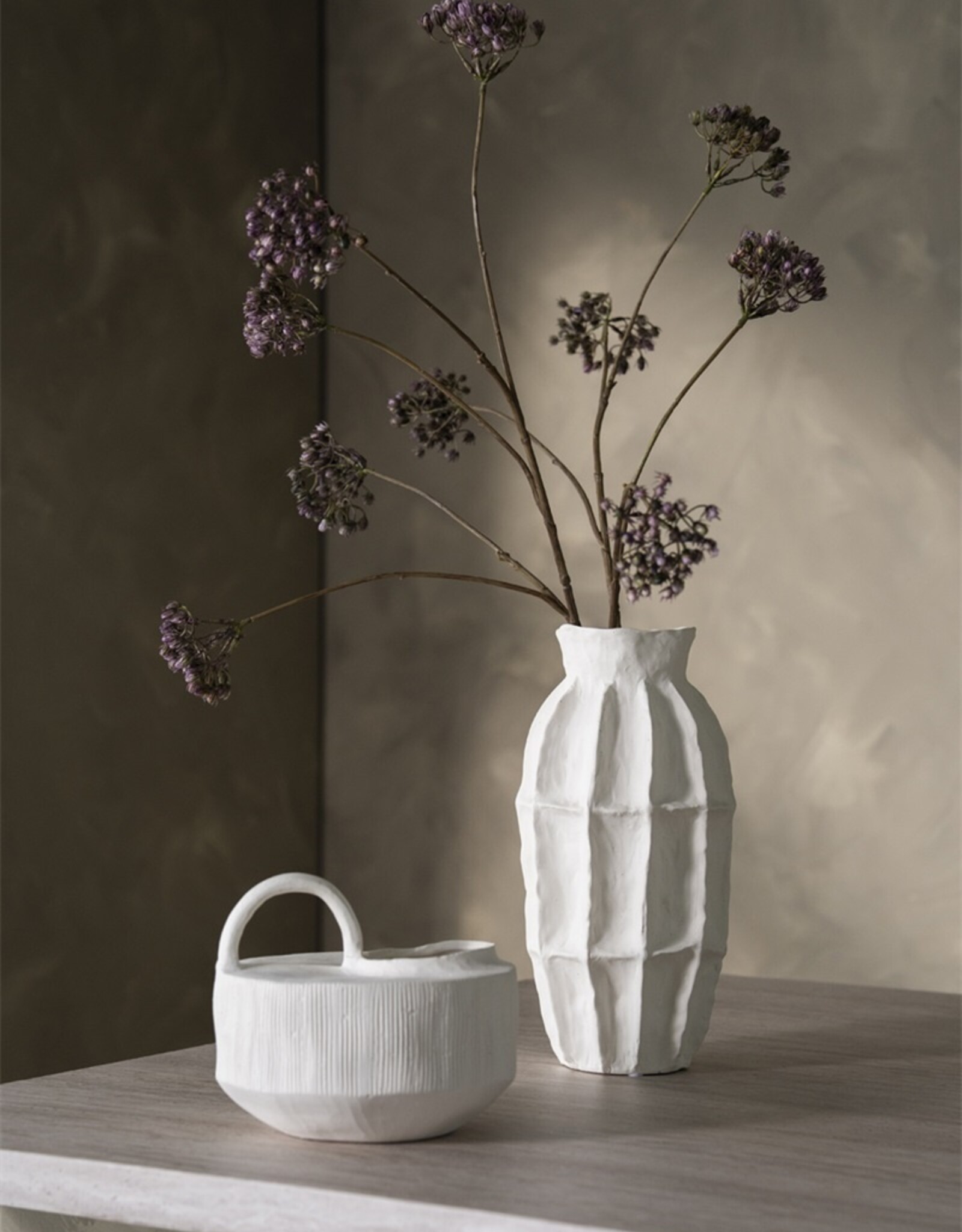 ISAA Vaas - Algarve 18,6x37,2 cm - white