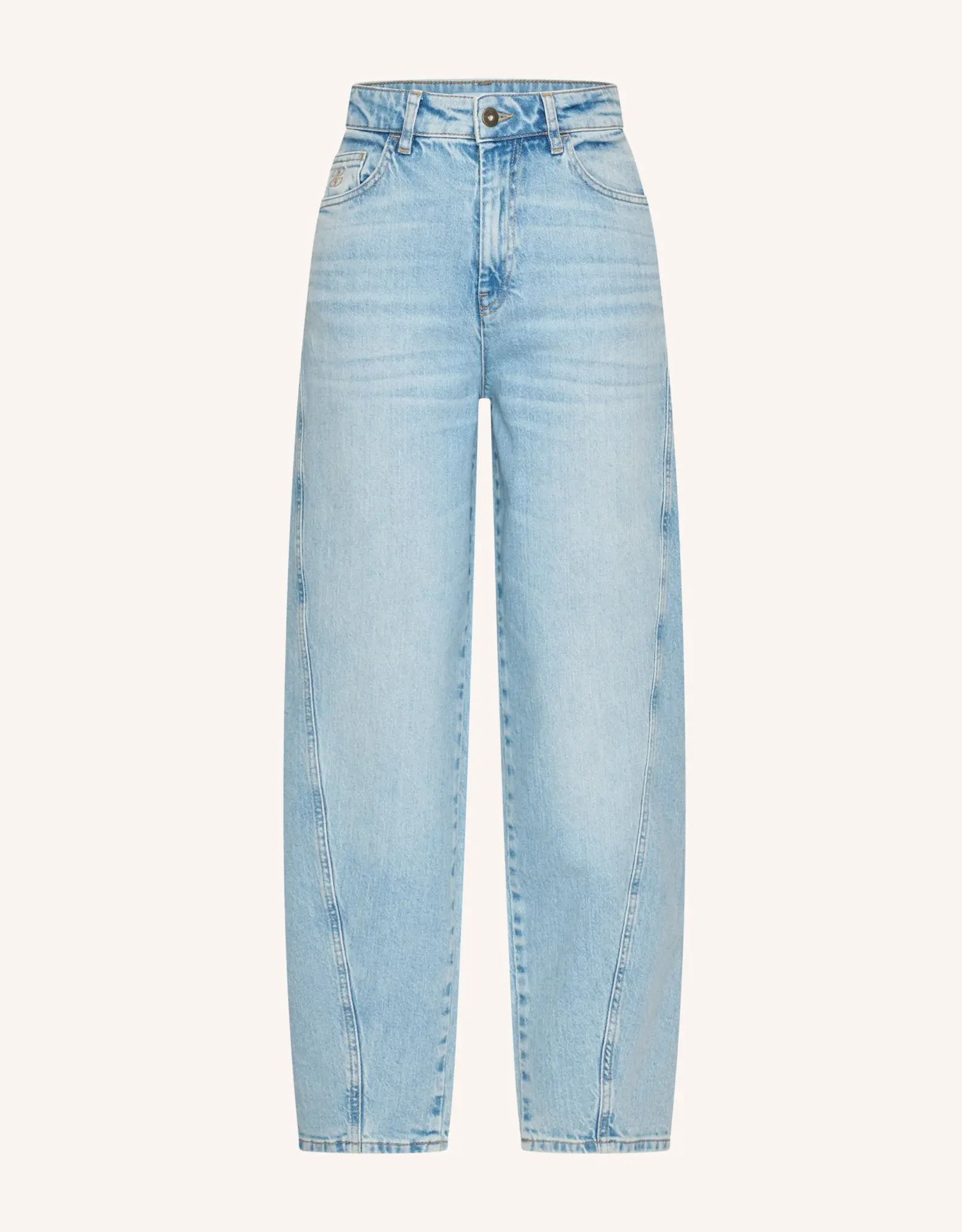 By-bar Broek - Begum - Light denim