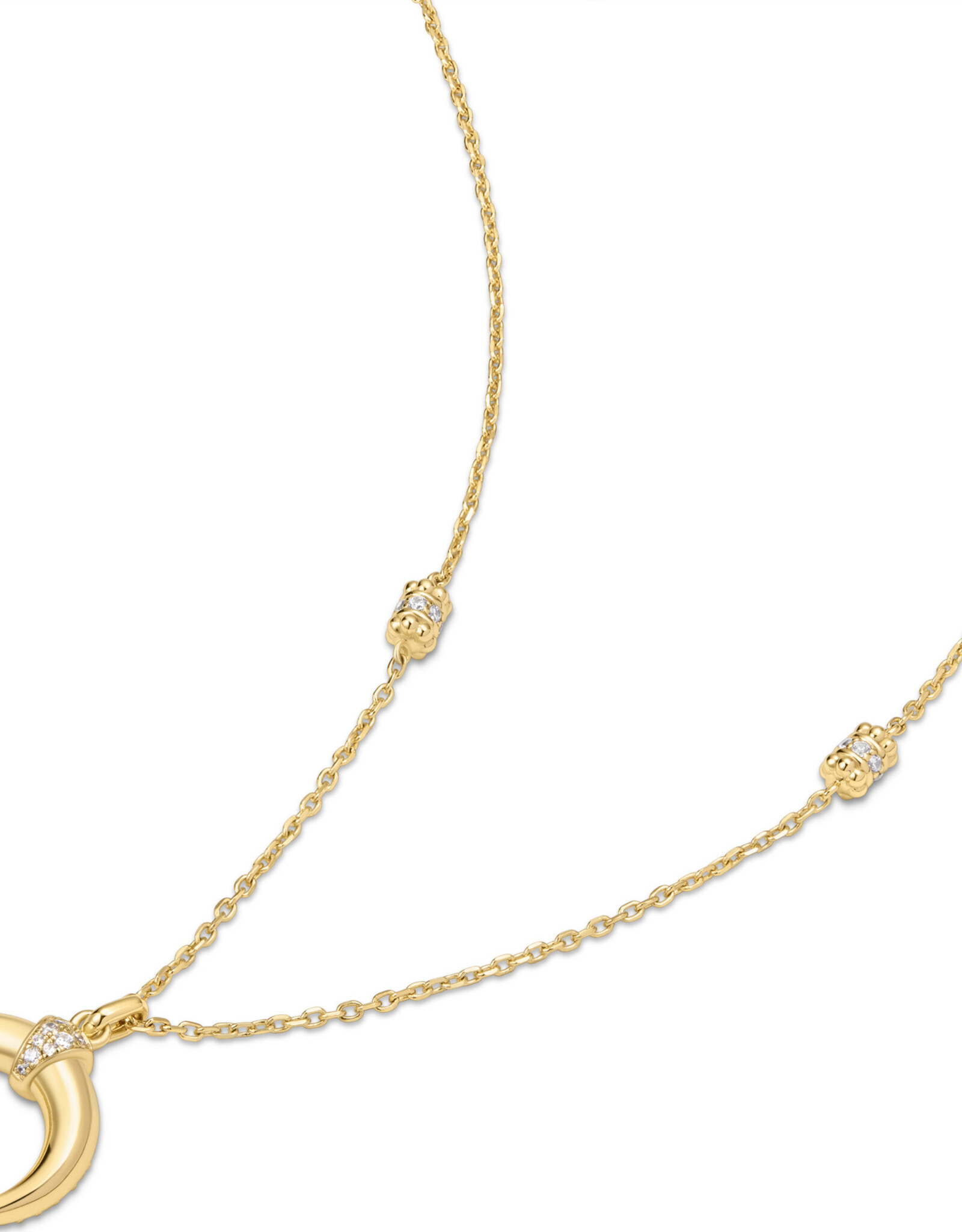 Ania Haie Ketting - Reversiblehorn - goud