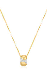 Ania Haie Ketting - Puffed Rivulet Pave- goud