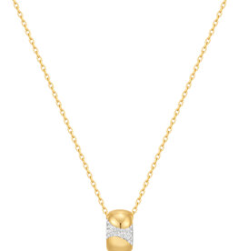 Ania Haie Ketting - Puffed Rivulet Pave- goud